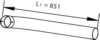DINEX 47190 Exhaust Pipe